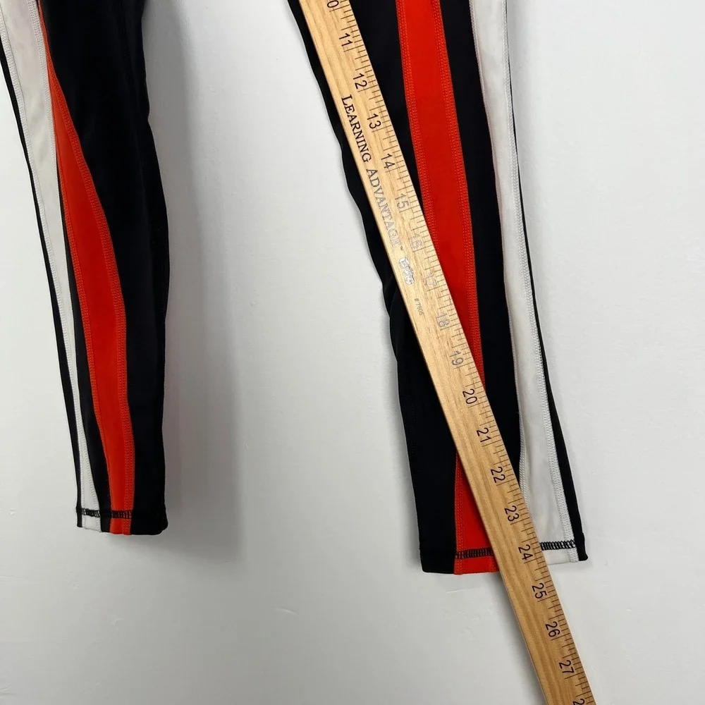 REVOLVE x FREE PEOPLE New Heights Legging in Black Red Stripe Pants Size XS‎